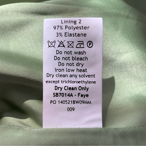 House of CB Dresses House Of Cb Faye Pistachio Green Corset Bustier